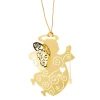 Käthe Wohlfahrt Baumschmuck Aus Messing-Engel, Gold