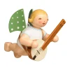 WENDT & KÜHN Wendt & Kühn Kollektion-Engel Mit Banjo, Schwebend