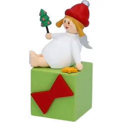 Käthes Original Käthes Original Figuren-Engel Mit Geschenkpackchen "Uberraschen"