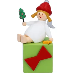 Käthes Original Käthes Original Figuren-Engel Mit Geschenkpackchen "Uberraschen"
