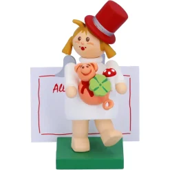 Käthes Original Käthes Original Figuren-Engel Mit Glucksbringern "Viel Gluck"