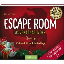 Käthe Wohlfahrt Spielzeug-Escape-Room-Adventskalender "Weihnachtliche Schnitzeljagd"