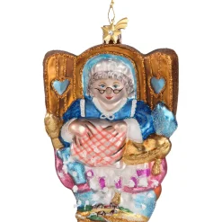 Poesie in Glas Baumschmuck Aus Glas-Frau Holle
