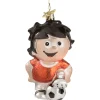 Poesie in Glas Mainzelmännchen-Fritzchen Mit Fusball