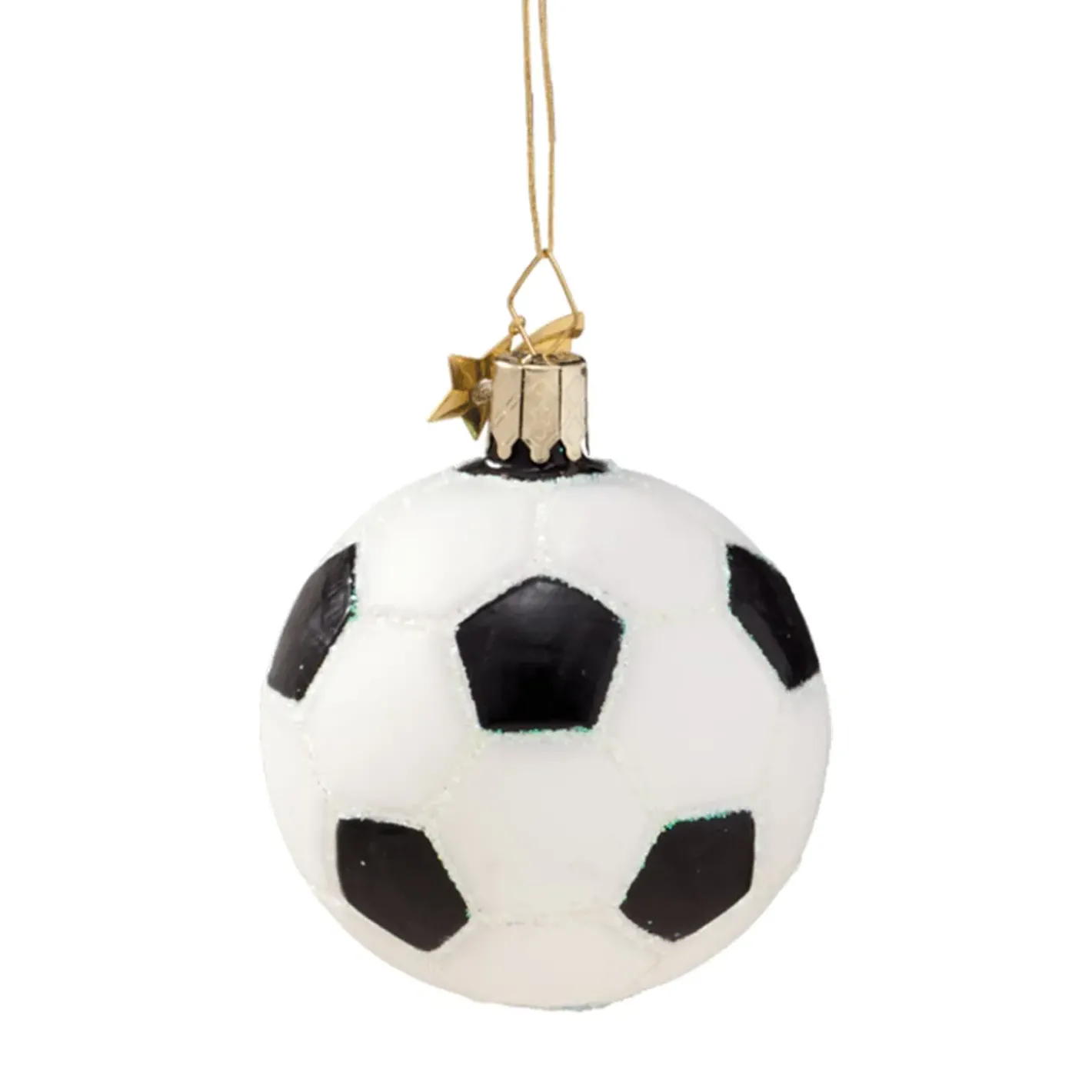 Poesie in Glas Baumschmuck Aus Glas-Fusball