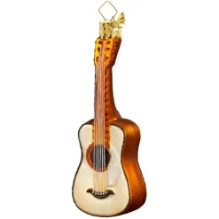 Poesie in Glas Baumschmuck Aus Glas-Gitarre