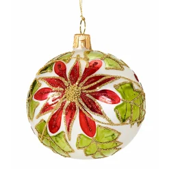Käthe Wohlfahrt Baumkugeln Und Set-Angebote-Glaskugel Weihnachtsstern, 7 Cm