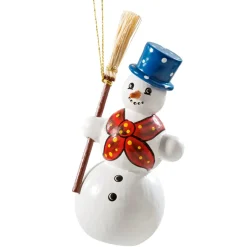 Käthes Original Baumschmuck Aus Holz-Groser Schneemann