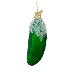 Poesie in Glas Baumschmuck Aus Glas-Gurke