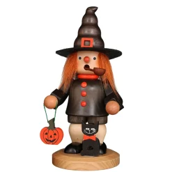 Christian ULBRICHT Räuchermänner-Halloween Hexe, Rauchermannchen