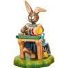 Hubrig Volkskunst Hubrig Miniaturen-Hasenschule Felix Erster Schultag