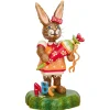 Hubrig Volkskunst Hubrig Miniaturen-Hasenschule Finchens Erster Schultag