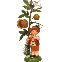 Hubrig Volkskunst Hubrig Miniaturen-Herbstkinder Kastanie