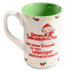 Käthe Wohlfahrt Unser Sandmännchen Und Seine Freunde-Herr Fuchs Und Frau Elster Weihnachtsmarkttasse