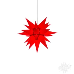 Herrnhuter Sterne Sterne-Herrnhuter Papierstern, Rot, 40Cm