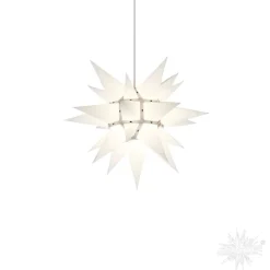 Herrnhuter Sterne Sterne-Herrnhuter Papierstern, Weis, 40Cm
