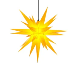 Herrnhuter Sterne Sterne-Herrnhuter Stern Gelb, 68Cm, Kunststoff