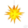 Herrnhuter Sterne Sterne-Herrnhuter Stern Gelb, 13Cm, Kunststoff