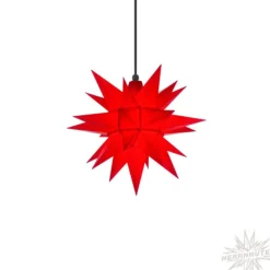 Herrnhuter Sterne Sterne-Herrnhuter Stern, Rot, 40 Cm