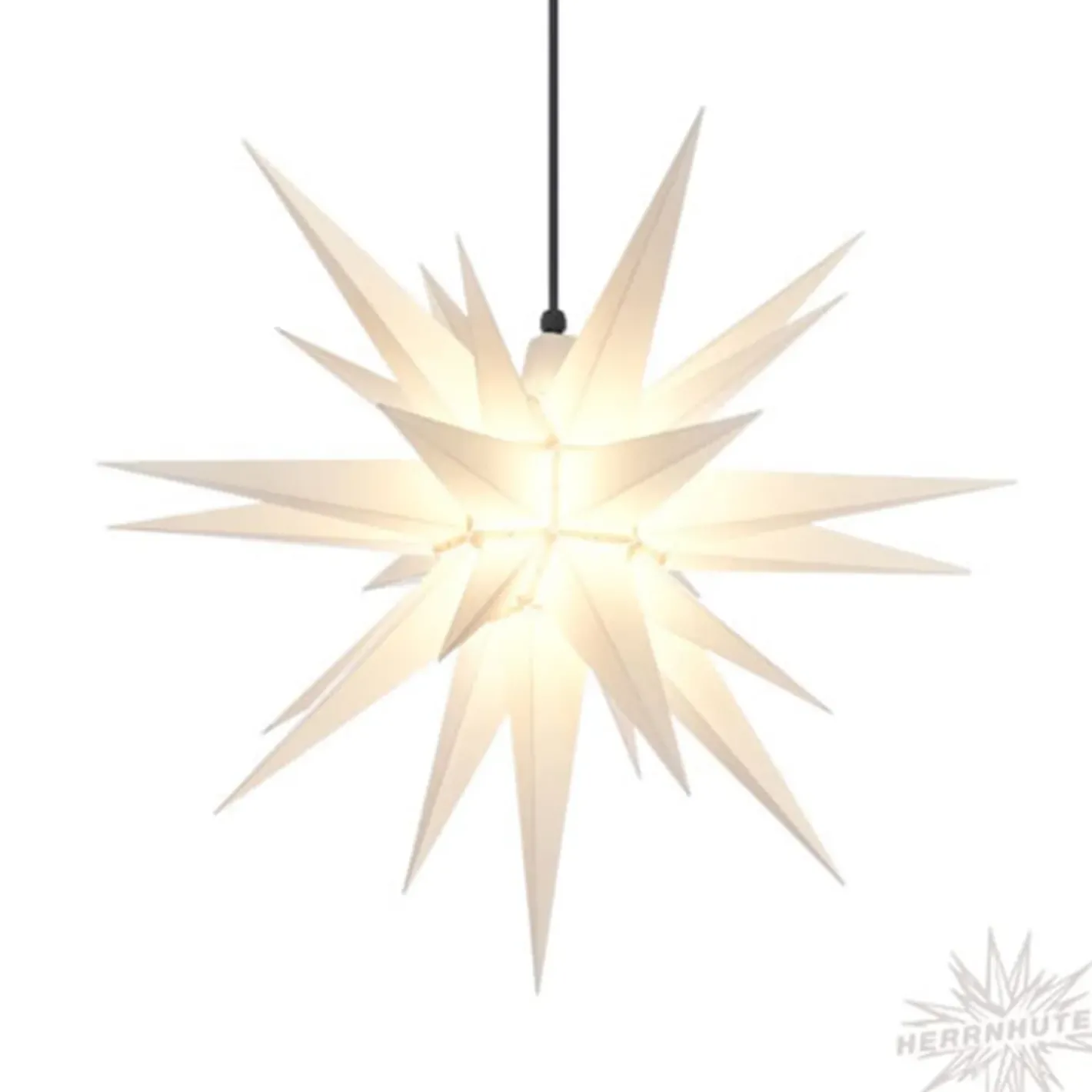 Herrnhuter Sterne Sterne-Herrnhuter Stern, Weis, 68Cm, Kunststoff