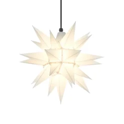 Herrnhuter Sterne Sterne-Herrnhuter Stern Weis, 40Cm, Kunststoff
