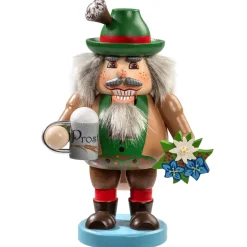 Käthes Original Bayern Motive-Holzknackl "Bayer", 13,5 Cm