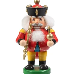 Käthes Original Nussknacker-Holzknackl "Konig", 13,5Cm