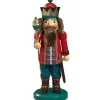 Käthes Original Nussknacker-Holzknackl "Konig" Rot, 25Cm