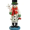 Käthes Original Nussknacker-Holzknackl "Schneemann", 23,5Cm