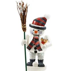 Käthes Original Nussknacker-Holzknackl "Schneemann", 16Cm