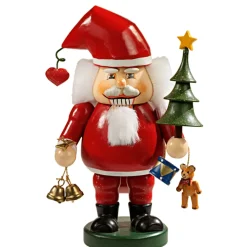 Käthes Original Nussknacker-Holzknackl "Weihnachtsmann", 13,5Cm