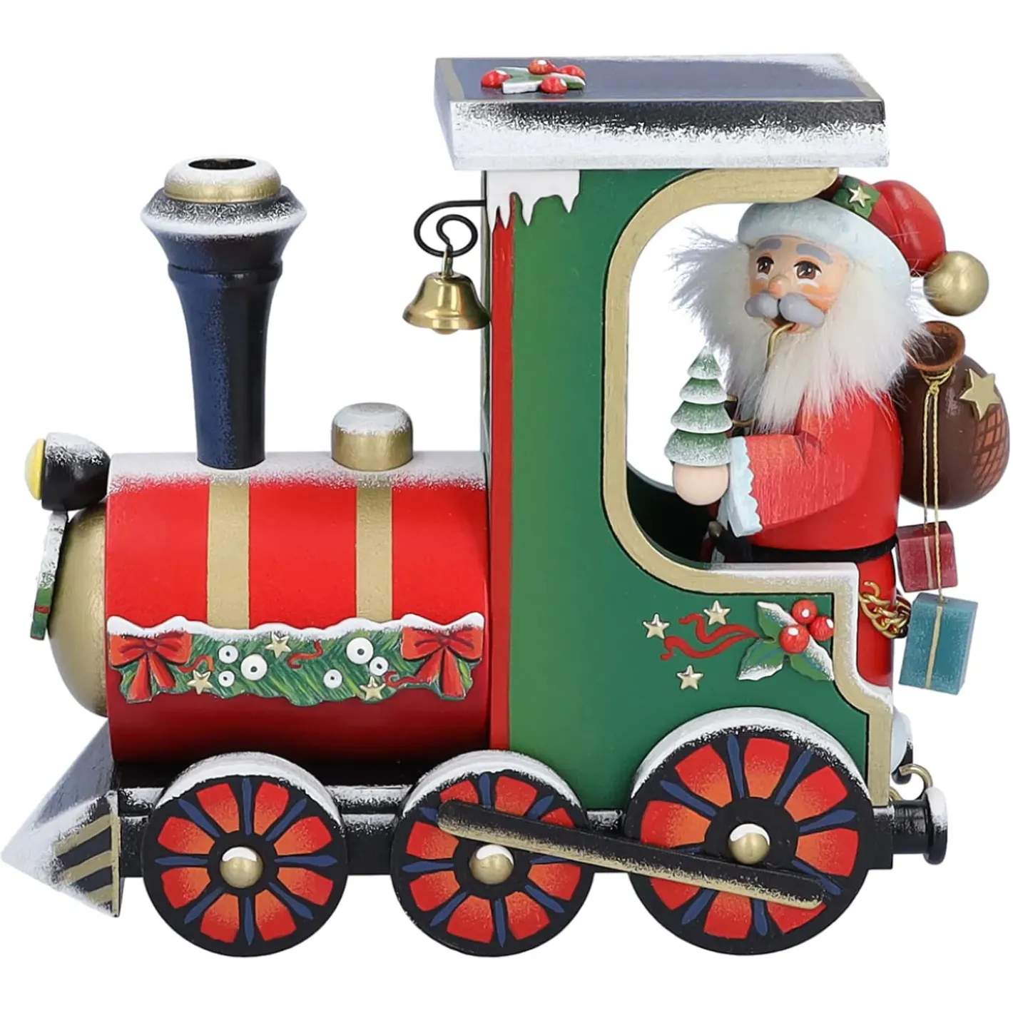 Käthes Original Räuchermänner-Holzknoddl "Weihnachtsreise", Rauchermannchen