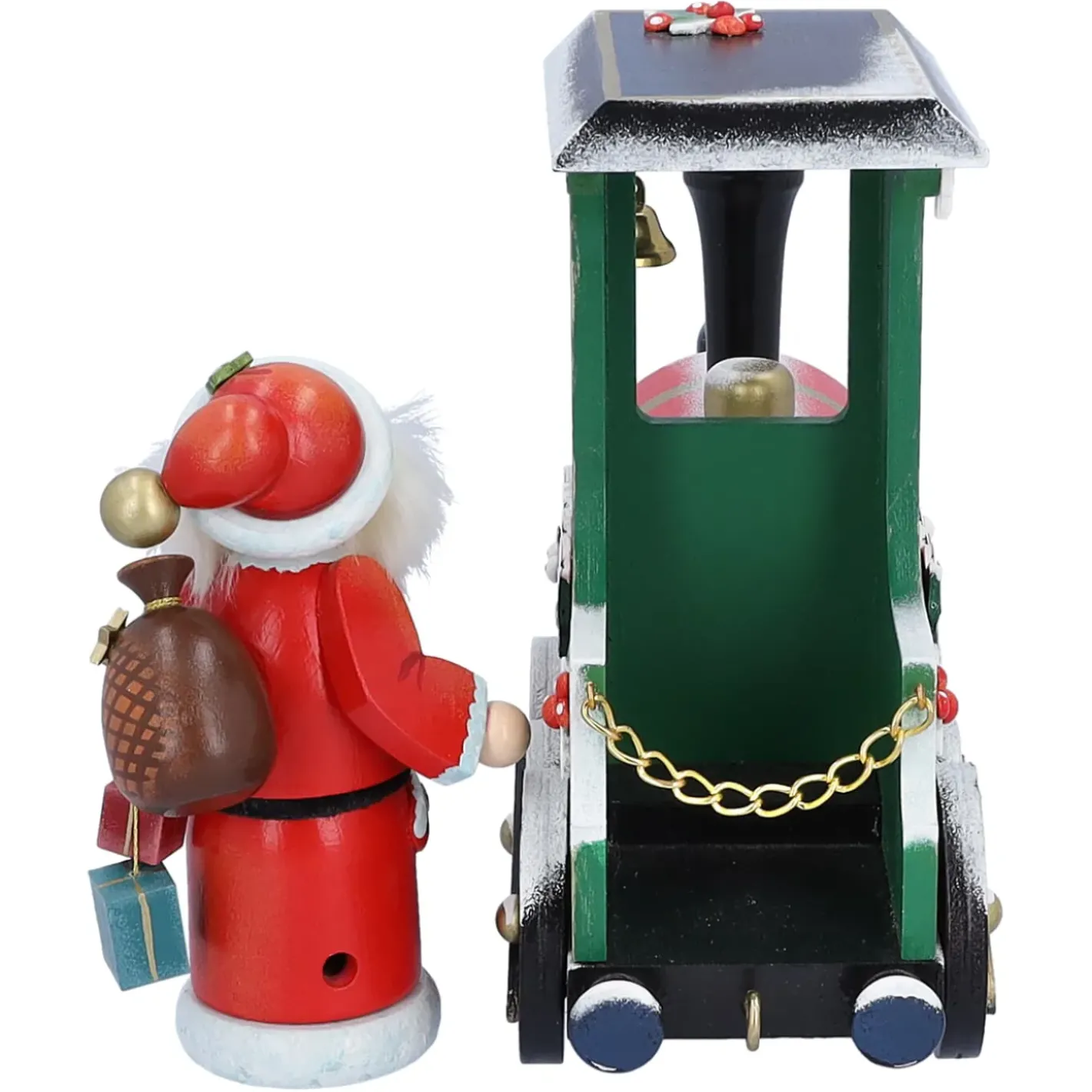 Käthes Original Räuchermänner-Holzknoddl "Weihnachtsreise", Rauchermannchen