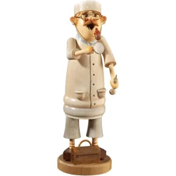 Käthes Original Räuchermänner-Holzmannl "Arzt", Rauchermannchen