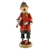 Käthes Original Räuchermänner-Holzmannl "Feuerwehrmann", Rauchermannchen
