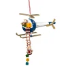 Käthes Original Baumschmuck Aus Holz-Hubschrauber
