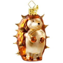 Poesie in Glas Baumschmuck Aus Glas-Igel, Stehend