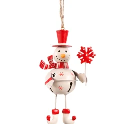 Käthe Wohlfahrt Baumschmuck Aus Metall-Jingle Bell "Schneemann"
