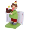 Käthes Original Käthes Original Figuren-Junge Mit Torte "Herzlichen Gluckwunsch"