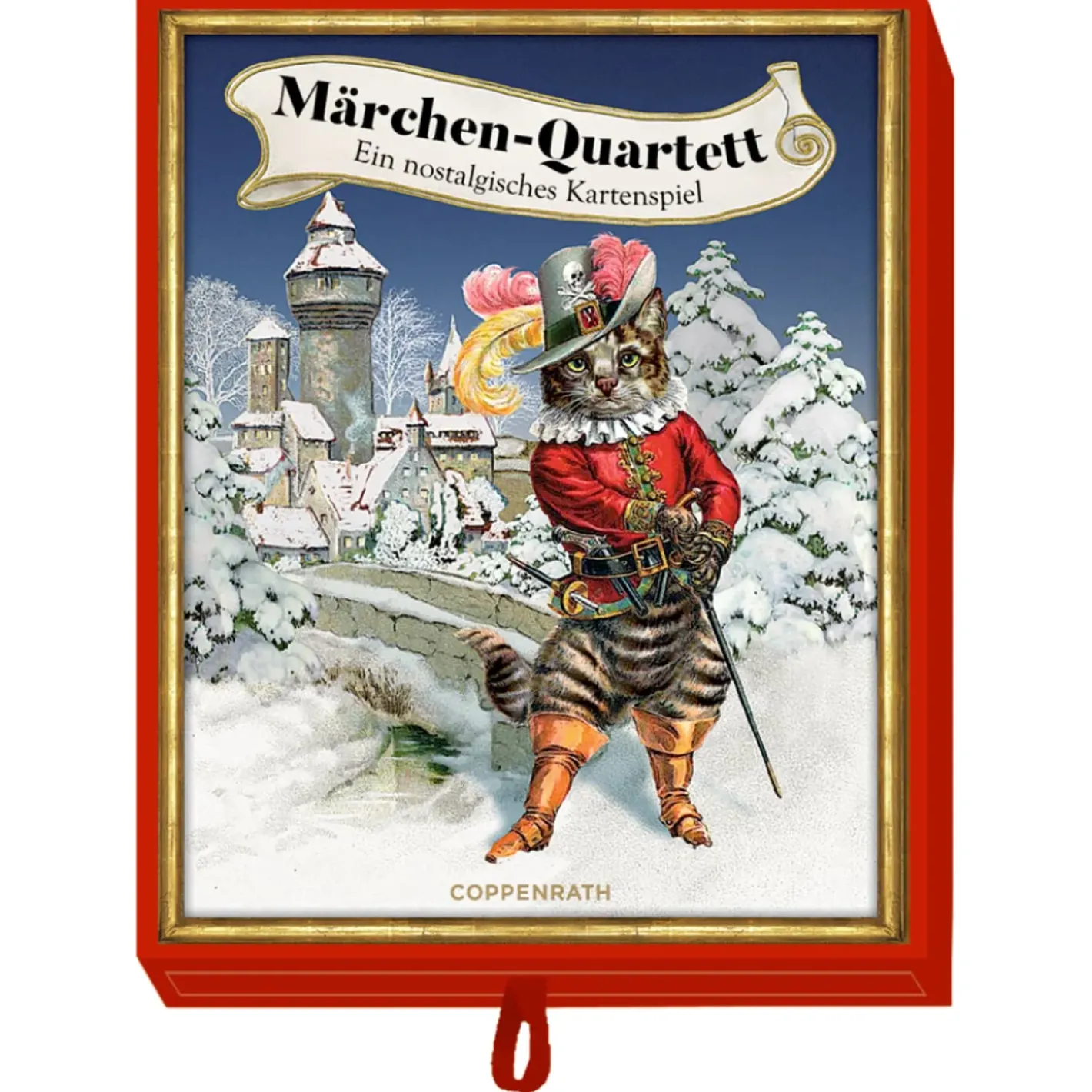 Käthe Wohlfahrt Spielzeug-Kartenspiel "Marchen-Quartett"
