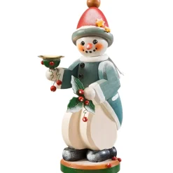 Käthes Original Kerzen & Teelichthalter-Kerzenhalter "Schneemann"