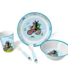 Trötsch Verlag Der Kleine Maulwurf „Krtek"-Kindergeschirr-Set "Der Kleine Maulwurf" Auf Motorrad
