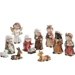 Käthe Wohlfahrt Krippen Und Krippenfiguren-Kinderkrippe, 11-Teilig