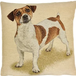 Käthe Wohlfahrt Wohndeko-Kissenhulle "Jack Russel Terrier"