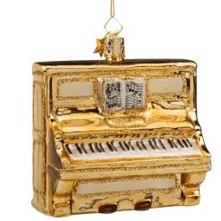 Poesie in Glas Baumschmuck Aus Glas-Klavier