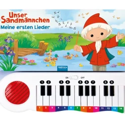 Trötsch Verlag Spielzeug-Klavierbuch "Sandmannchen"
