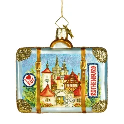 Poesie in Glas Rothenburg Motive-Koffer Rothenburg