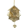 Käthe Wohlfahrt Baumschmuck Aus Messing-Kuckucksuhr, Vergoldet