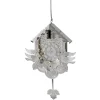 Käthe Wohlfahrt Baumschmuck Aus Messing-Kuckucksuhr, Versilbert