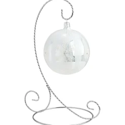 Käthe Wohlfahrt Baumdeko-Kugelstander Gros, Silber